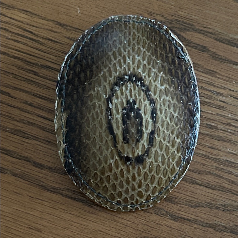 Men's Snakeskin Belt Buckle